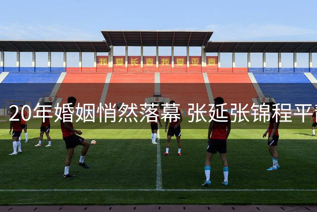 20年婚姻悄然落幕 张延张锦程平静离婚内情